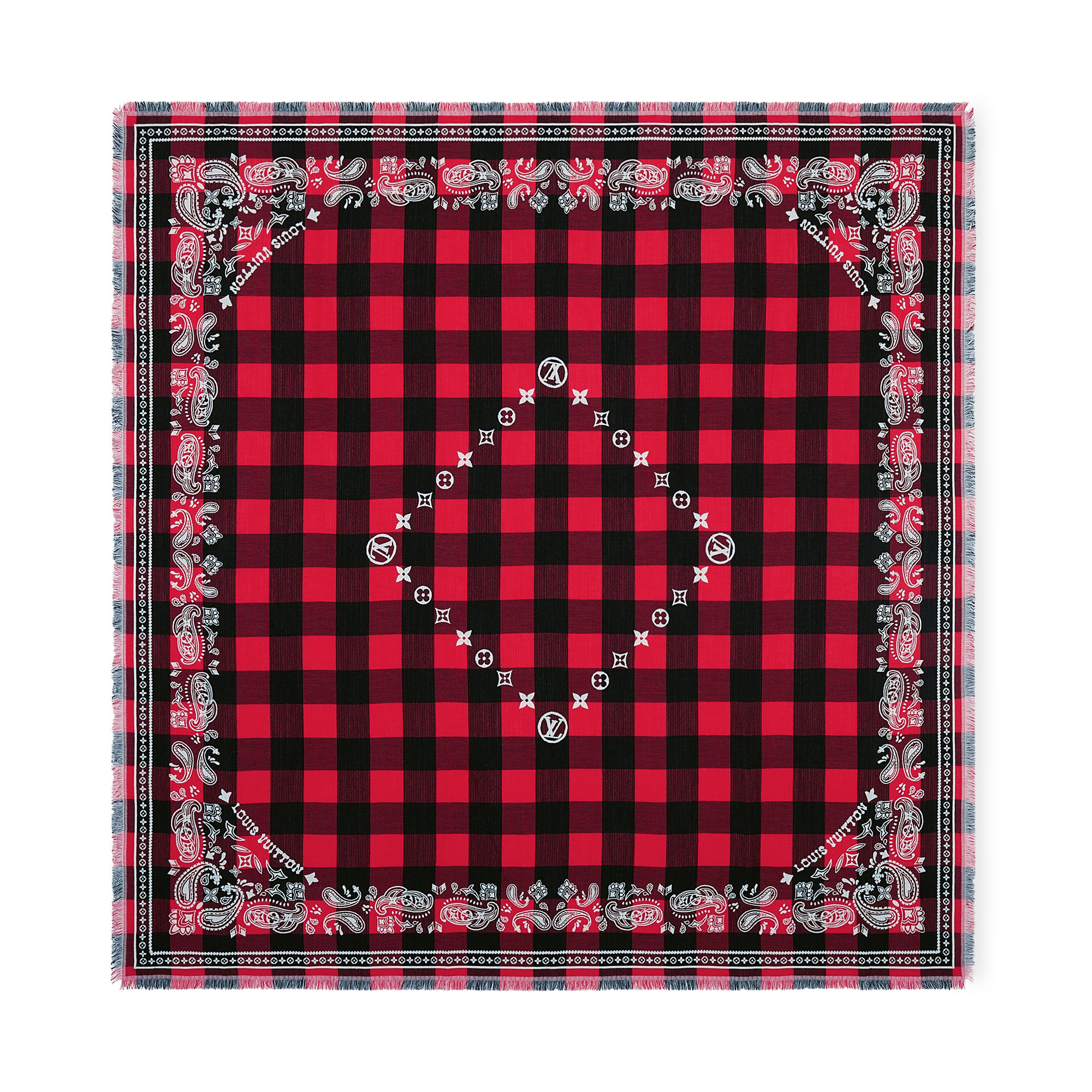 Damier Buffalo Stole S00 - Accessories | LOUIS VUITTON